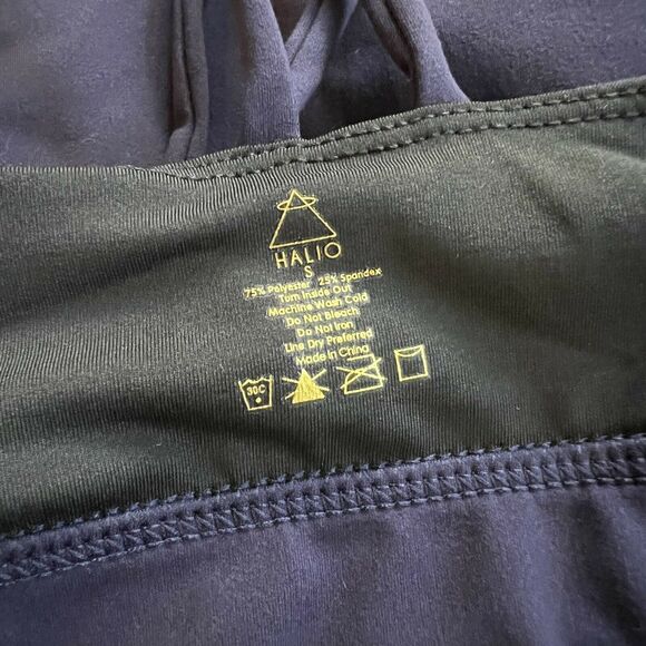 Halio | Athletic Gym Sports Bra with Cross Straps Small NEW - Picture 6 of 7